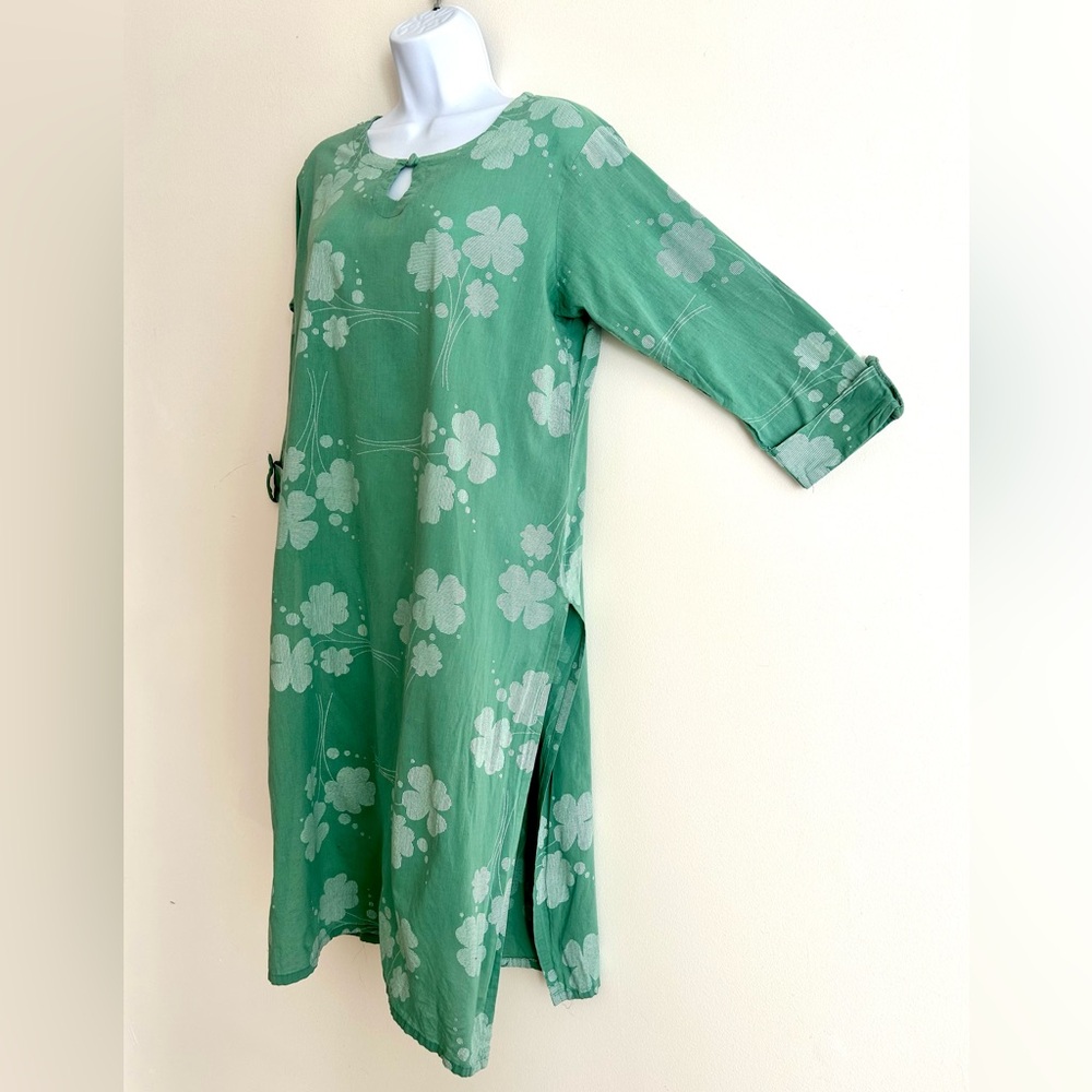 AHIKA Green Print Kurta / Size M/L